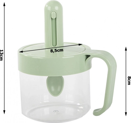 Kompakts 0,2 l kārtībai pieliekamajā