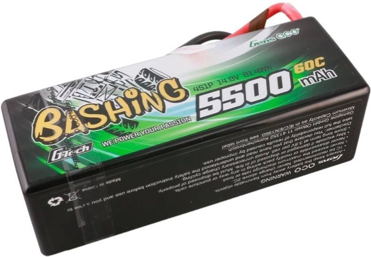 5500 mAh capacity for longer runs