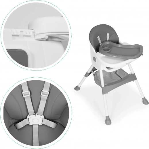 Divkārtīga paplāte ar 3 pakāpju regulēšanu