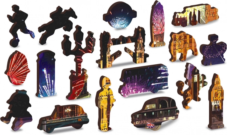 Unikāli veidoti gabaliņi