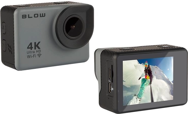 170° plats skats un spilgts 2" LCD ekstrēmajiem sporta veidiem