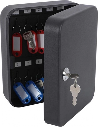 48 atslēgu ietilpība ar pārskatāmu izkārtojumu