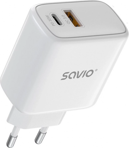 Divi porti: USB‑C PD + USB‑A QC 3.0