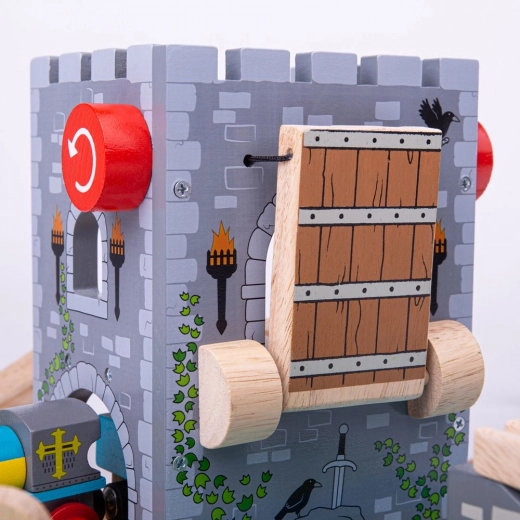 Funkcionāls paceļamais tilts ar vinču