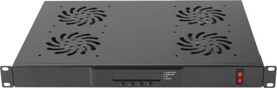 Powerful 4-fan cooling