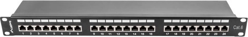 1U 19" rackam ar pastiprinātu plauktu