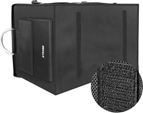 Pastiprināts dibens un vāks ar lipekļa aizdari