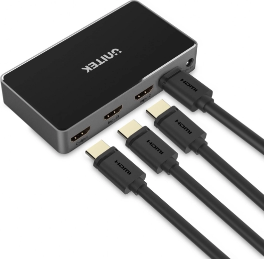 Up to 3 devices on one display