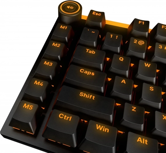 Per‑key ARGB and media controls