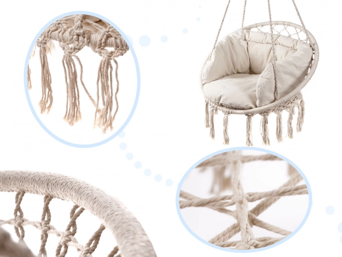 Stilīgs makramē dizains