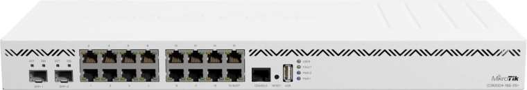 16× Gigabit Ethernet universālai savienojamībai