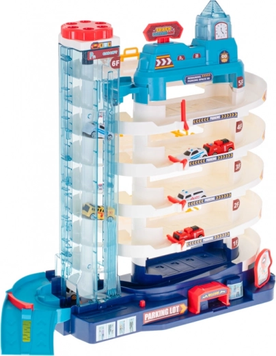 Daudzlīmeņu stāvvieta un ātri nobraucieni