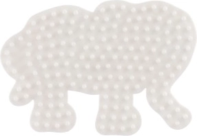 Ziloņa forma gludināmajām pērlītēm