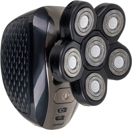 Gluda un ātra skūšanās ar 6 rotējošām galviņām