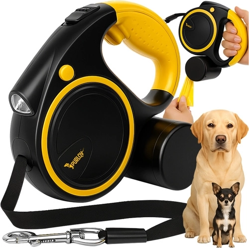 Integrēts LED lukturītis drošām pastaigām