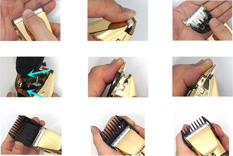 Ceramic and steel blades for a smooth cut