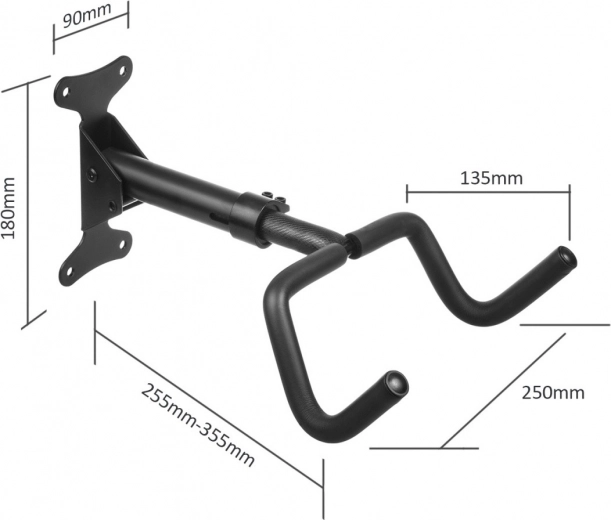 Regulējams garums un nolokāms balsts