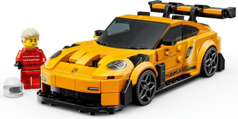 Sacīkstēm gatava vadītāja minifigūriņa