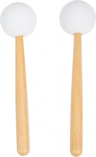 Patīkama skaņa pateicoties mīkstajām vālītēm