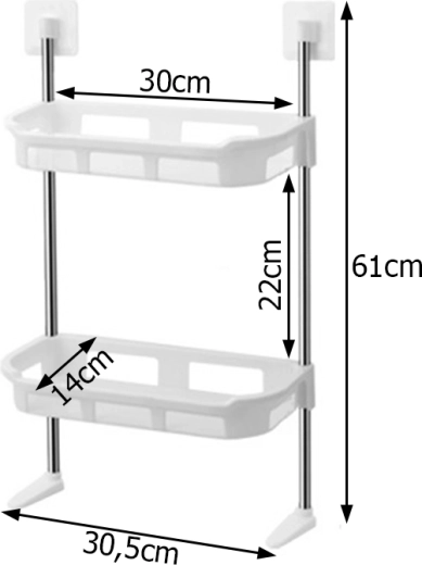 Kompakti izmēri pārskatāmai glabāšanai