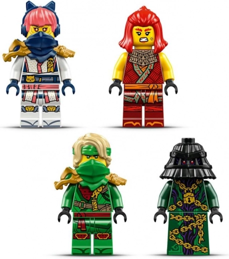 Nindzju varoņu komanda un ļaundaris Zarkts