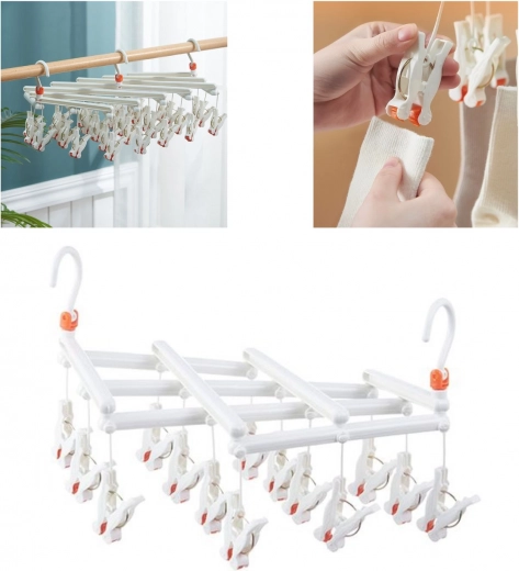 Rotating hook for easy hanging