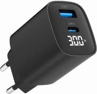Ātra uzlāde līdz 30 W ar PD un QC 3.0