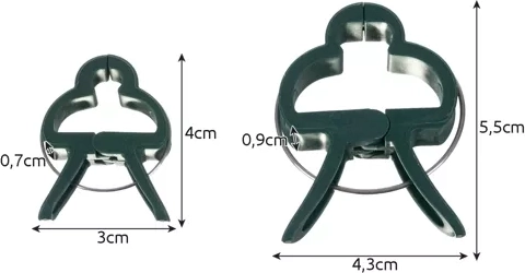 Divi izmēri jebkura tipa stublājam