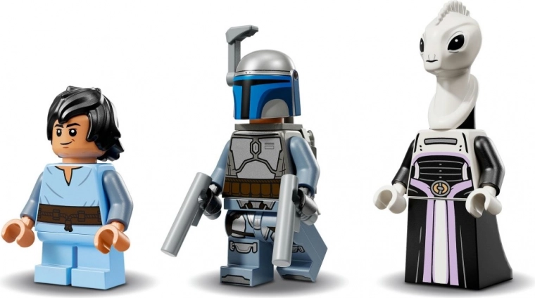 Trīs ikoniskas minifigūras