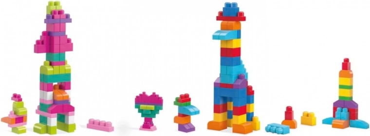 60 krāsaini klucīši bezgalīgai būvēšanai