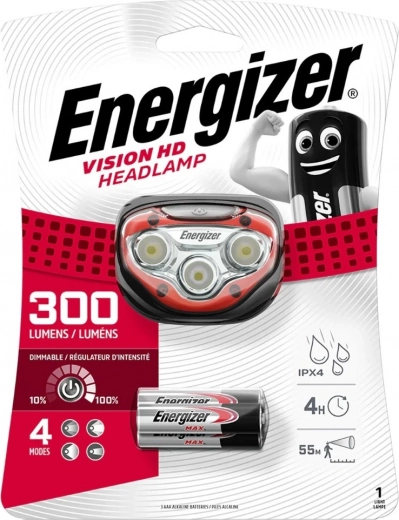 Up to 300 lumens of bright light