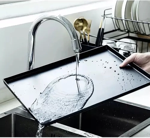 Viegla tīrīšana pateicoties noteces paplātei