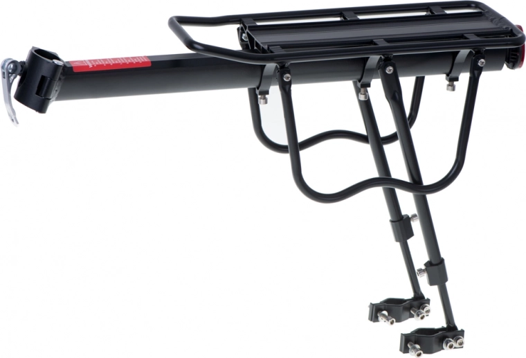 Universāls un regulējams lielākajai daļai velosipēdu