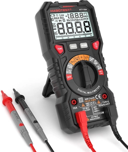 True RMS and a wide range of measurements