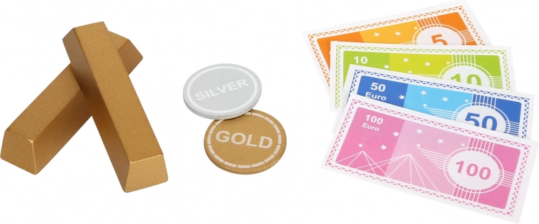 68-piece accessory set for money play