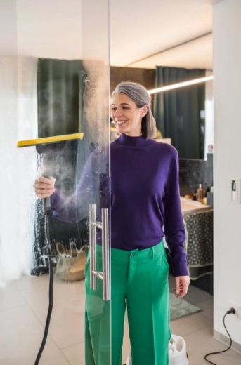 Viegla tīrīšana arī grūti pieejamās vietās