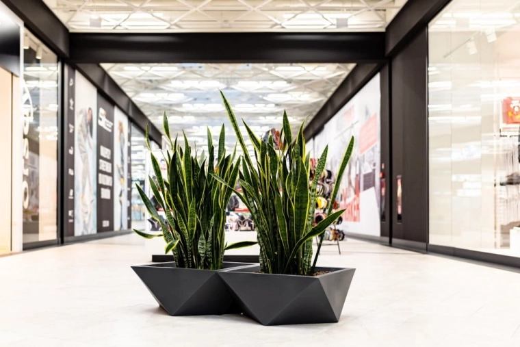 Stilīga ģeometrija modernām telpām