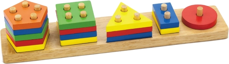 Krāsainas formas, kas aicina spēlēties