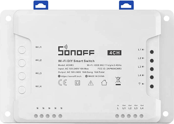 Separate control of 4 devices