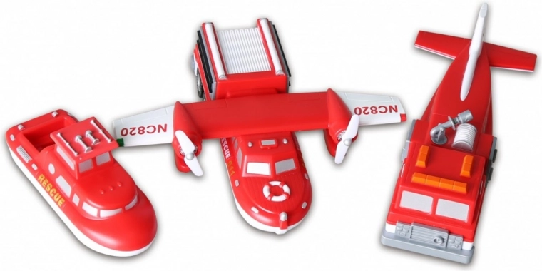 Magnētiski-klikšķināma sistēma vieglai būvēšanai