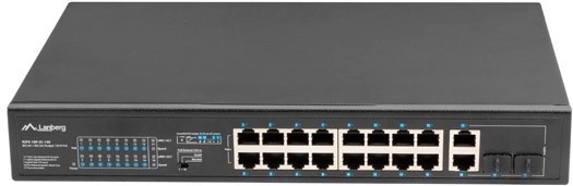 PoE+ jauda 150 W kamerām, AP un VoIP