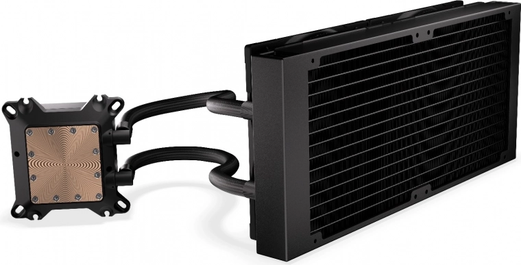 Stabila dzesēšana, pateicoties 280 mm radiatoram un PWM sūknim