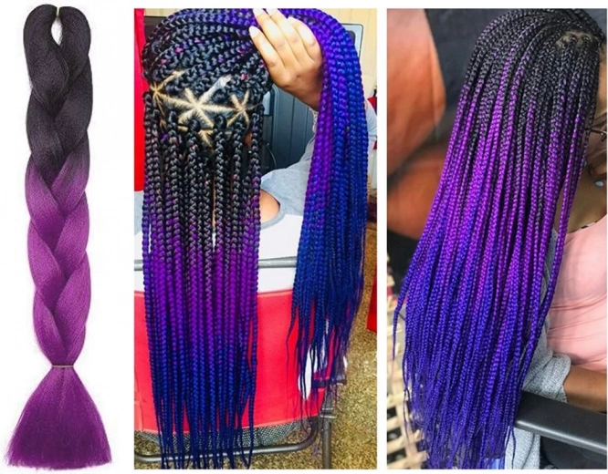 Ombre efekts unikālam izskatam