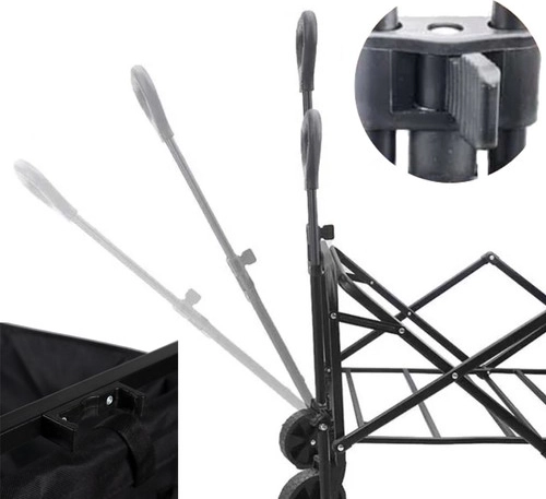 Izbīdāms un ergonomisks rokturis ar fiksāciju