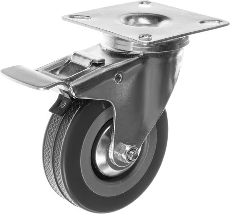 Liela celtspēja ar gumijas riteņiem