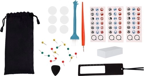 Komplektā iekļauti piederumi