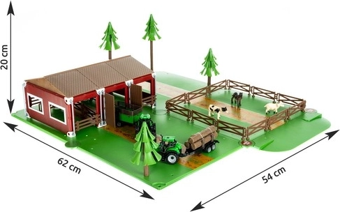 Liela ferma ar 102 detaļām bezgalīgai izklaidei
