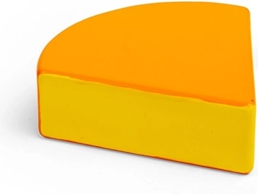 Realistic cheese piece for pretend cooking