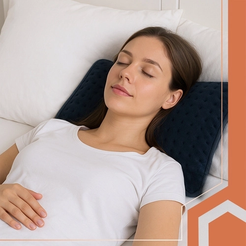 Ergonomisks siltums kaklam un mugurai