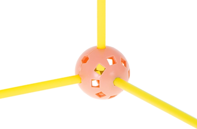 Krāsainas savienojošās bumbiņas